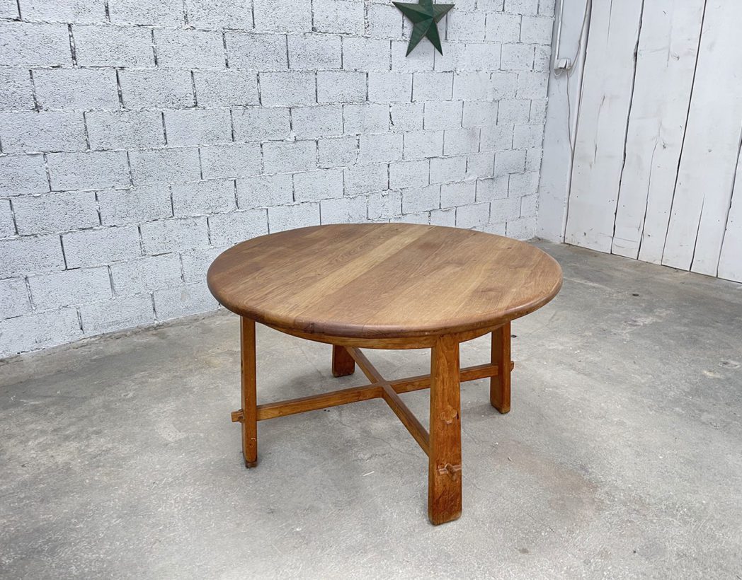 ancienne-table-ronde-art-populaire-alpes-circa-1950-vintage-5francs-8