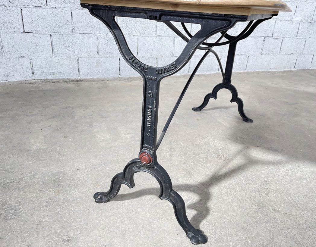 ancienne-grande-table-de-bistrot-brasserie-chene-metal-vintage-5francs-2