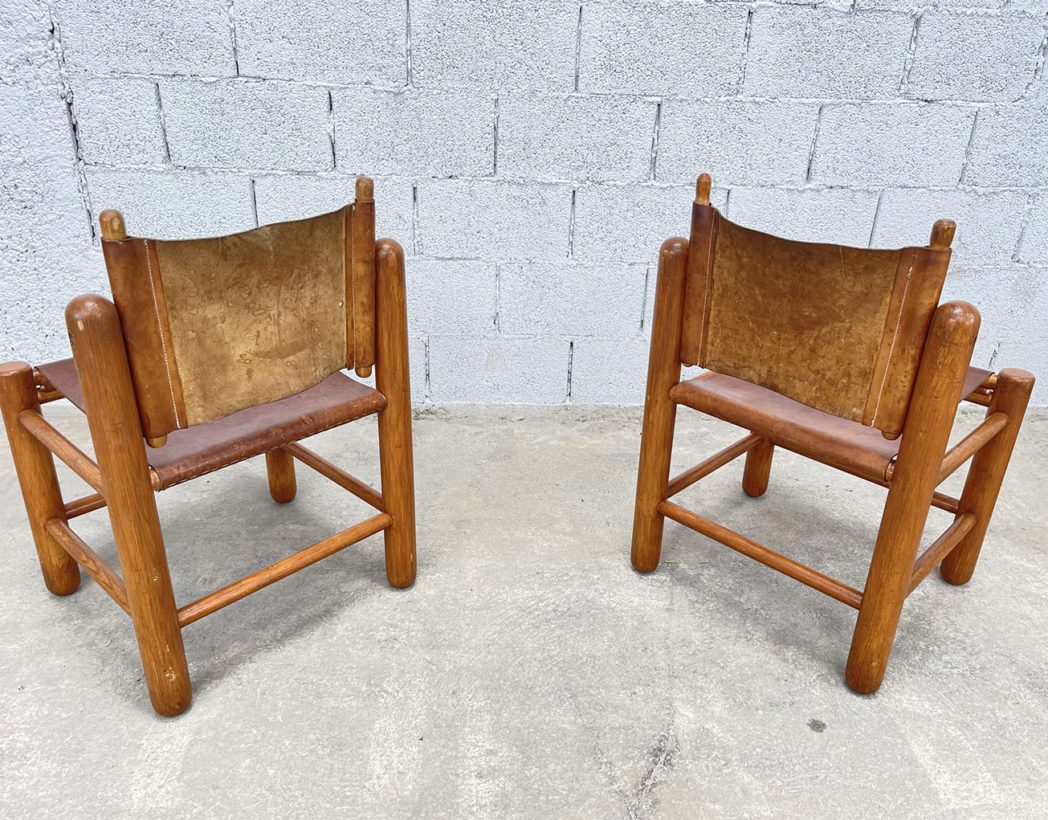 set-trois-fauteuils--vintage-knud-friis-scandinave-cuir-pin-5francs-8