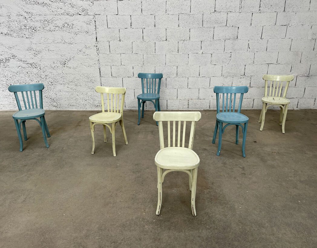 anciennes-chaises-de-bistrot-baumann-patine-bleu-ecru-thonet-vintage-5francs-2