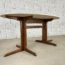 ancienne-table-à-manger-ovale-esprit-knoll-plateau-marbre-bois-mobilier-vintage-5francs-3