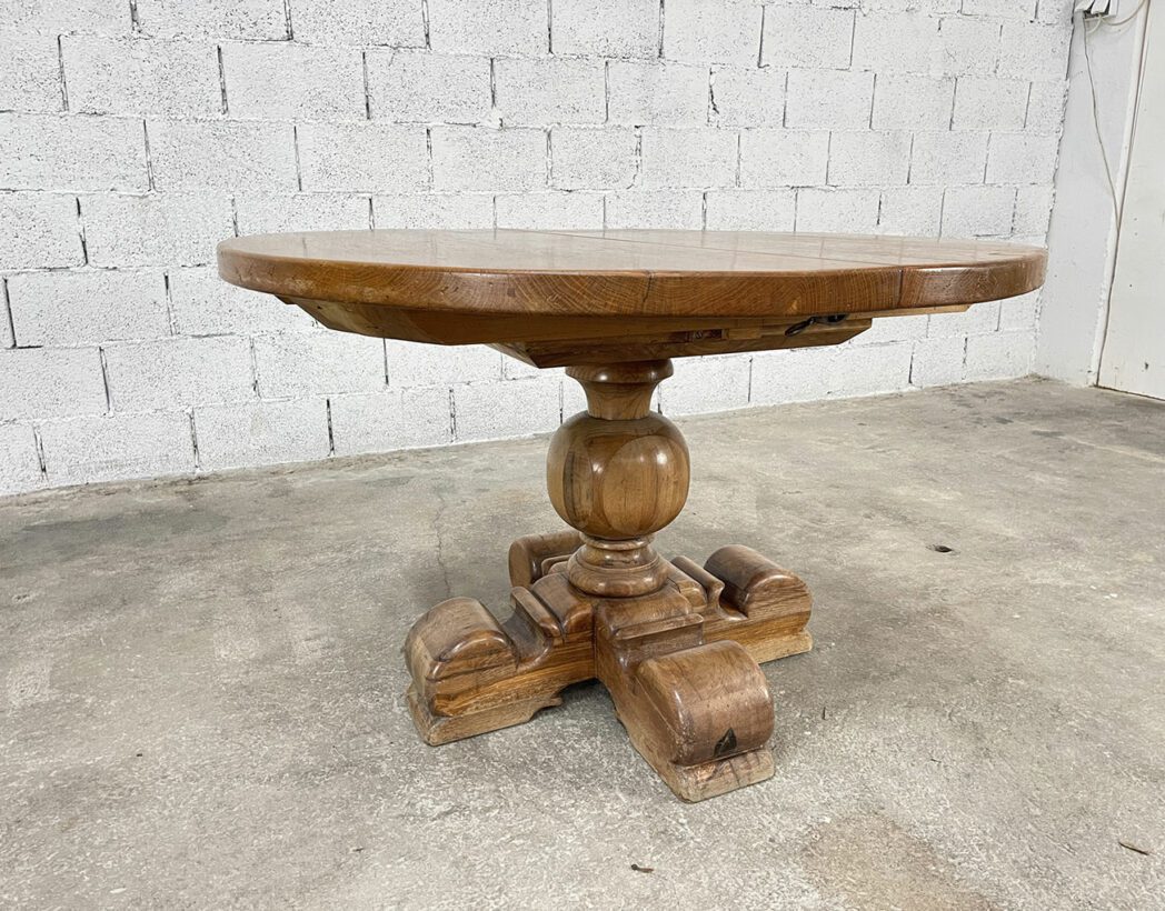 ancienne-table-ronde-rallonge-chene-massif-mobilier-vintage-5francs-3