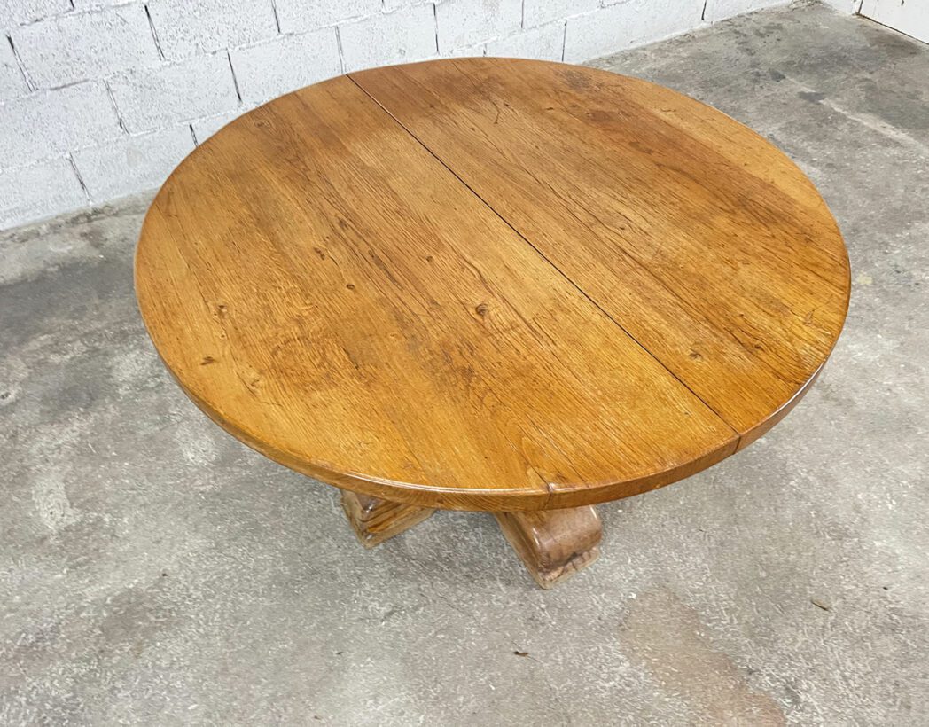 ancienne-table-ronde-rallonge-chene-massif-mobilier-vintage-5francs-4