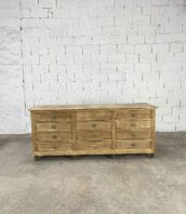 meuble metier vintage enfilade bois 5francs 1 172x198 - Ancien meuble de métier en chêne 202cm années 1900