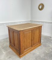 banque metier vintage ilot central bois mobilier ancien chene 5Francs 1 172x198 - Petite banque de métier en chêne