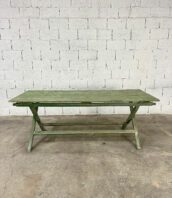 ancienne table jardin bois mobilier vintage 5francs 1 172x198 - Ancienne table de jardin en sapin années 1950