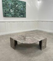 table basse vintage marbre roche bobois 60 5francs 1 172x198 - Table basse marbre Roche Bobois
