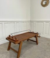 table basse bois vintage adnet mobilier 5Francs 1 172x198 - Table basse Adnet 1950