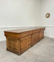 banque mercerie bois vintage chene mobilier ancien 5Francs 2 172x198 - Banque de métier en chêne