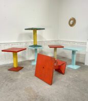 tables tolix vintage minikub couleur bistrot 5Francs 1 172x198 - Stock tables Tolix Mini kub