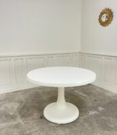 table tulipe vintage blanche style Moeckl Horn 1970 5Francs 1 172x198 - Table tulipe vintage blanche