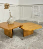 tables basses vintage bois style les arcs perriand 5Francs 3 172x198 - Tables basses en pin vintage