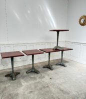 tables vintage bistrot brasserie georges 5Francs 1 172x198 - Lot de tables de bistrot 1950