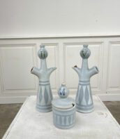 huilier vinaigrier moutarde vallauris capron 5Francs 1 172x198 - Ensemble de table Roger Capron