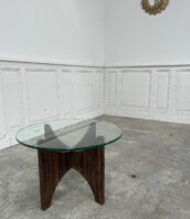 table basse vintage bois verre style poignant 1950 5Francs 4 172x198 - Table basse vintage 1950