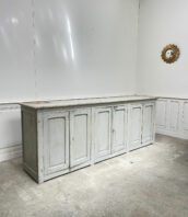 enfilade grise vintage bois 1940 5Francs 1 172x198 - Enfilade grise d'atelier