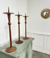 piques cierges chene massif vintage 5Francs 10 172x198 - Piques-cierges vintage 1950