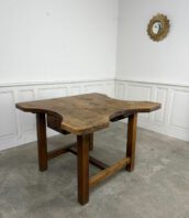 table joaillier vintage patine chene 5francs 2 172x198 - Table vintage de joaillier