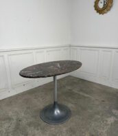 table tulipe vintage marbre 1970 5francs 1 172x198 - Table tulipe en marbre