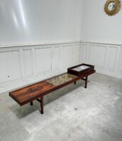 console table basse vintage scandinave teck 5francs 1 172x198 - Console ou table basse scandinave Arvid Haerum