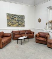 salon cuir vintage roche bobois 5Francs 1 172x198 - Salon entier Roche Bobois