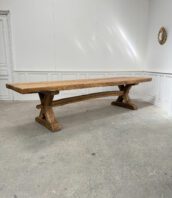 table monastere primitive bois vintage clavettes 5francs 4 172x198 - Table primitive type table de monastère